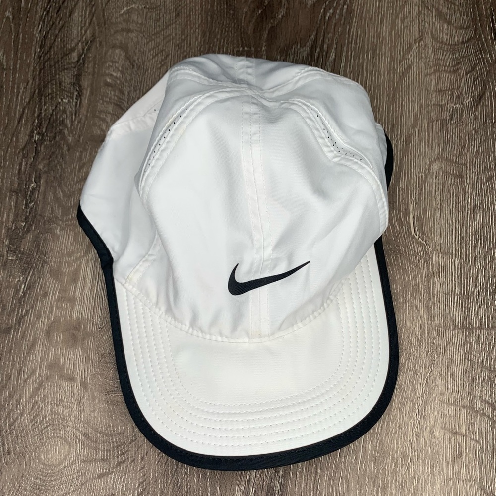 Black & White Nike Check Hat